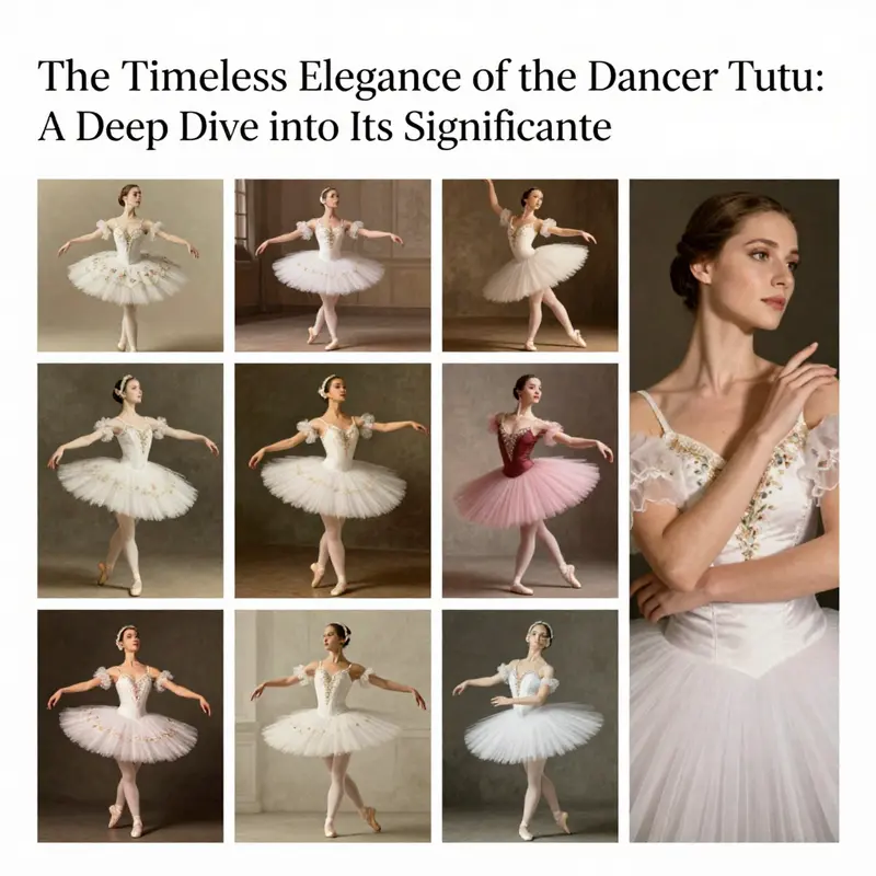 A ballet dancer in a classic dancer tutu, highlighting the garment’s defining characteristics during a performance.