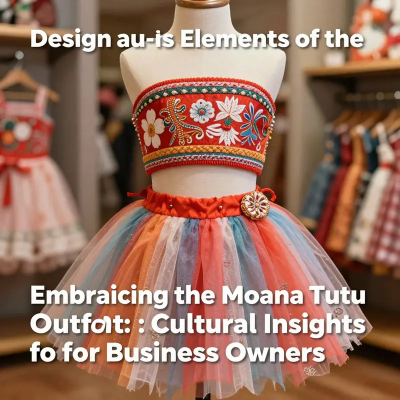 Children celebrating in Moana tutu outfits, embodying the cultural essence of the character.