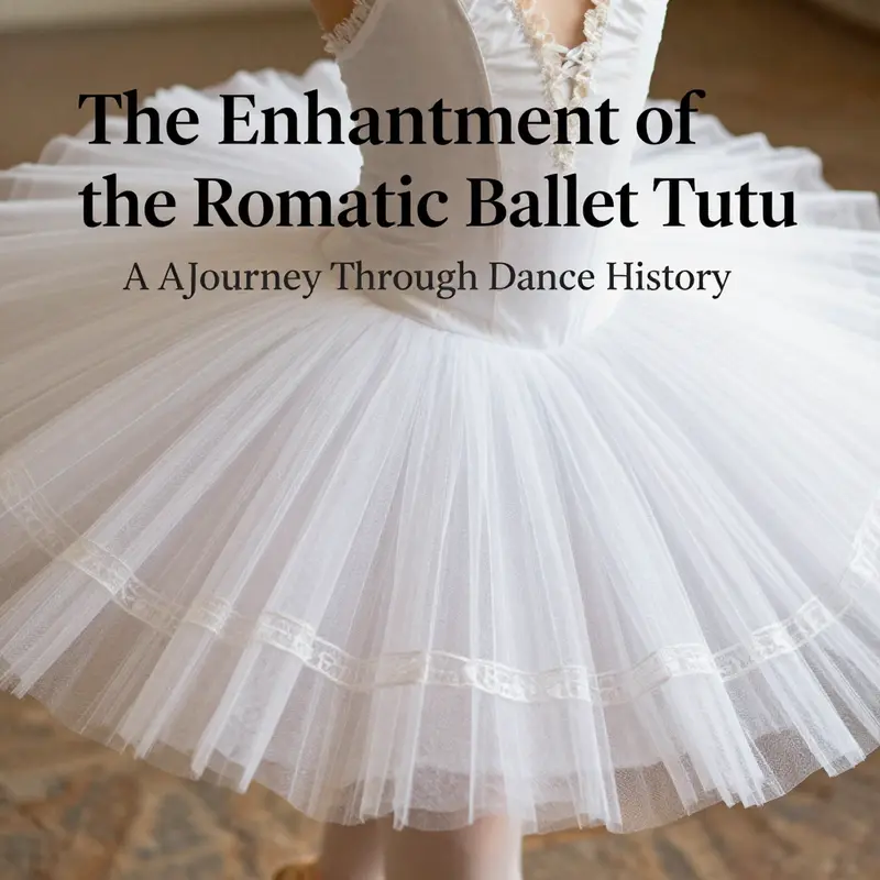 Marie Taglioni in ‘La Sylphide’, exemplifying the groundbreaking design of the romantic ballet tutu.