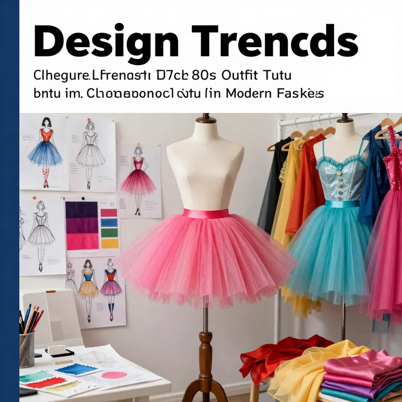 The evolution of the tutu in the 80s reflects the vibrant fusion of dance and street fashion.