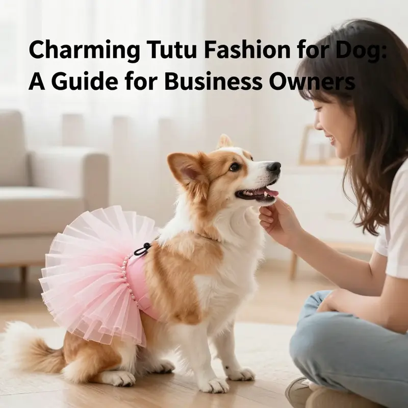 A colorful array of dog tutus demonstrating options available for pet owners.