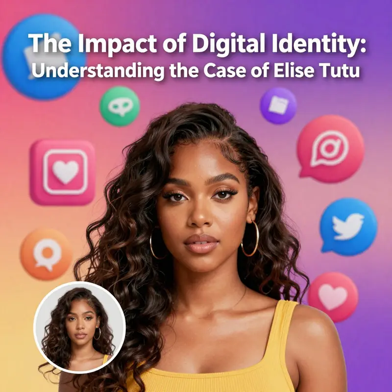 Elise Tutu’s social media presence as a vital aspect of her personal brand.