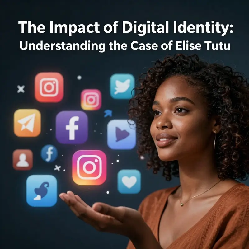 Elise Tutu’s social media presence as a vital aspect of her personal brand.