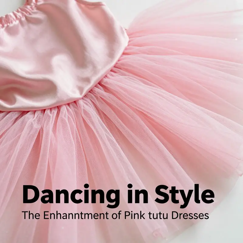Young dancers shine in their pink ballet costumes with fluffy tutus during a rehearsal.