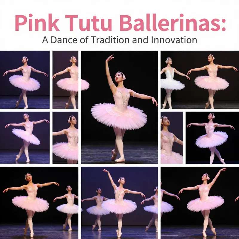 Ballet performers in pink tutus showcasing the cultural significance of this iconic garment on stage.