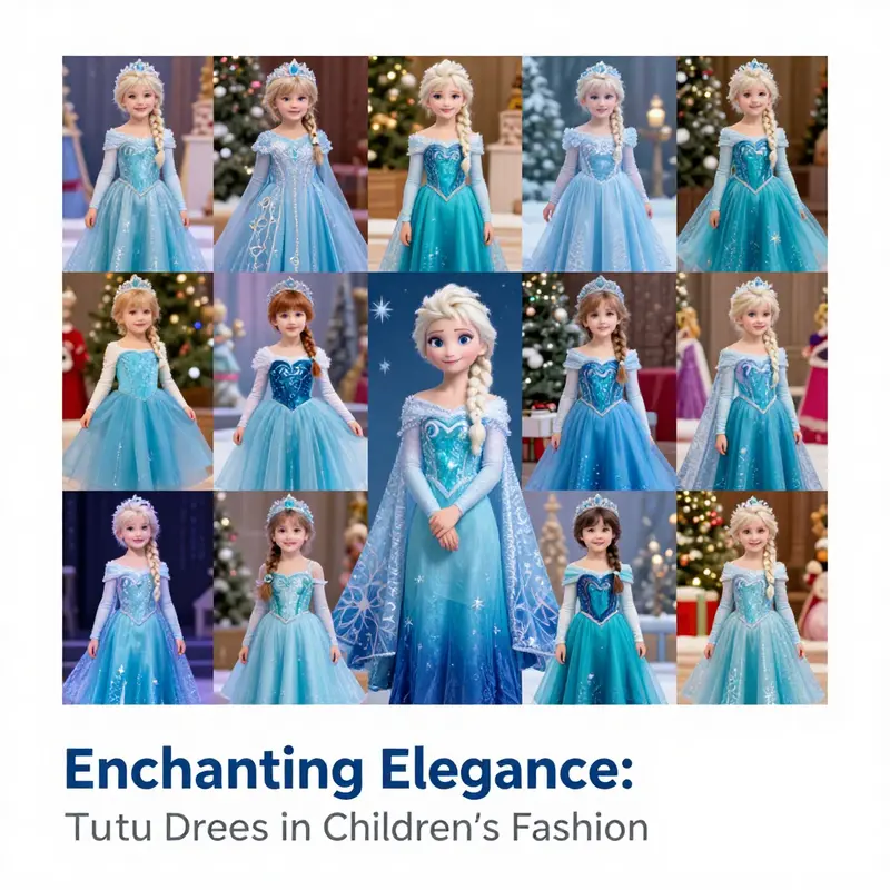 The elegant design elements of the Frozen tutu dress reflect its inspiration from Elsa’s iconic gown.