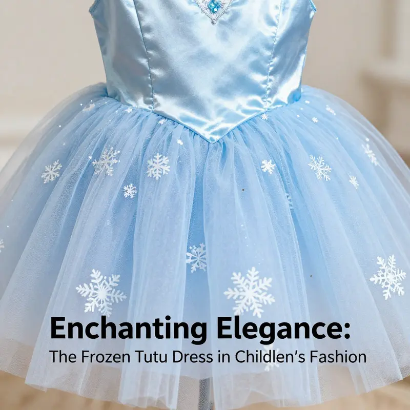 The elegant design elements of the Frozen tutu dress reflect its inspiration from Elsa’s iconic gown.