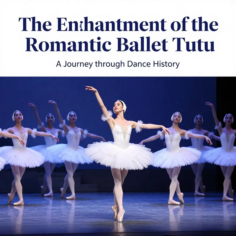 Marie Taglioni in ‘La Sylphide’, exemplifying the groundbreaking design of the romantic ballet tutu.