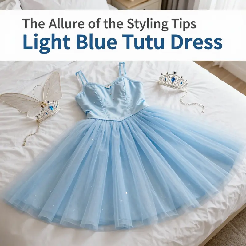 Girls in light blue tutu dresses creating memories in a fairy-tale setting.