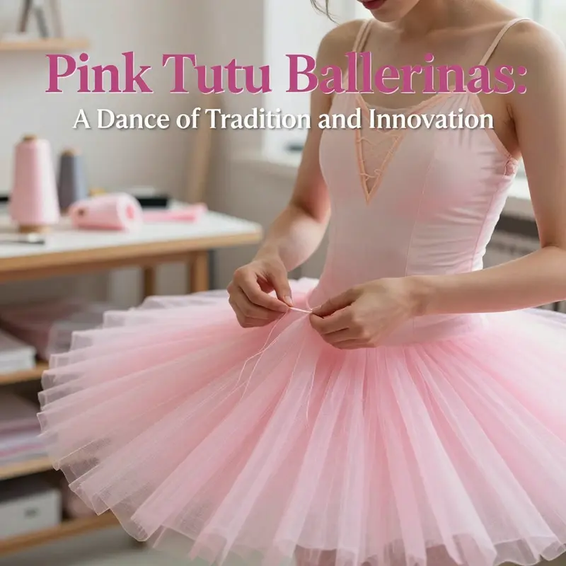 Ballet performers in pink tutus showcasing the cultural significance of this iconic garment on stage.