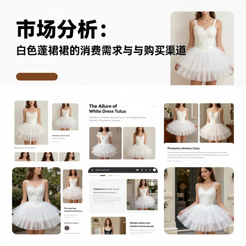 A charming white tutu dress perfect for children and teens, highlighting its playful and fashionable design.