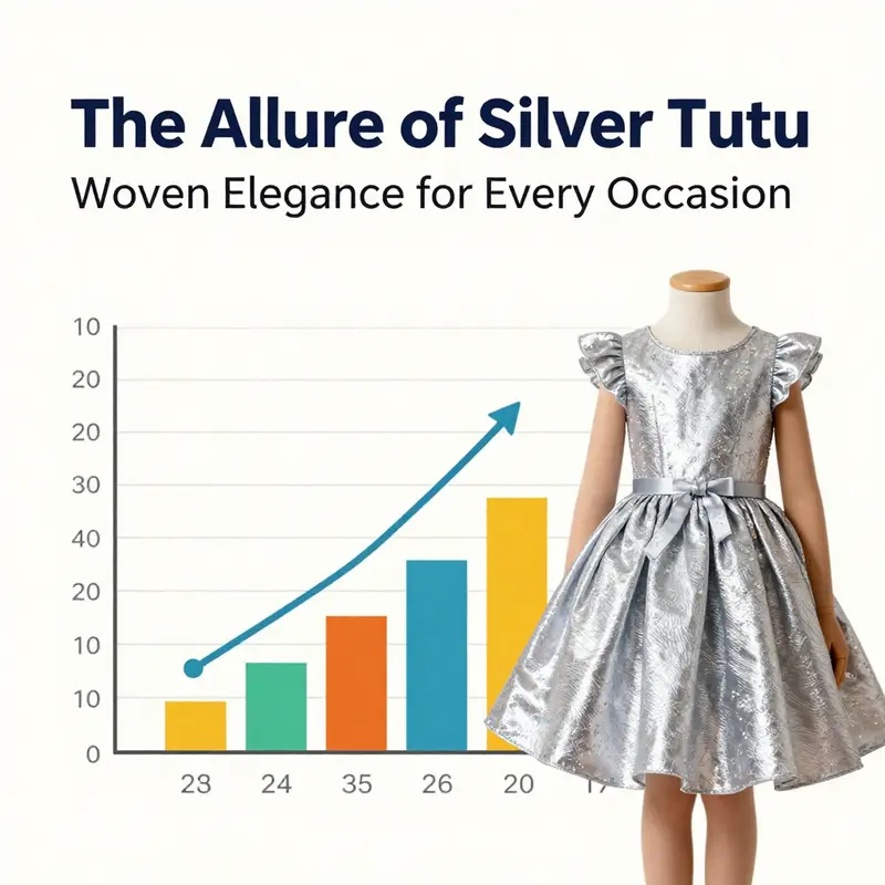 A detailed look at the layers and craftsmanship of a silver tutu.