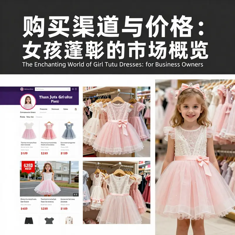 An array of girl tutu dresses illustrating the variety in styles and designs available in the market.