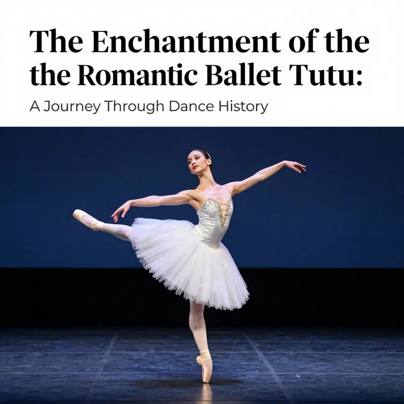 Marie Taglioni in ‘La Sylphide’, exemplifying the groundbreaking design of the romantic ballet tutu.