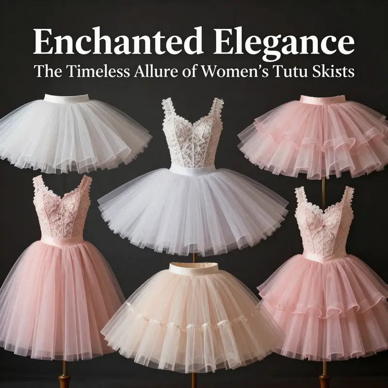 A visual timeline highlighting the transformation of the tutu skirt from ballet to contemporary fashion.