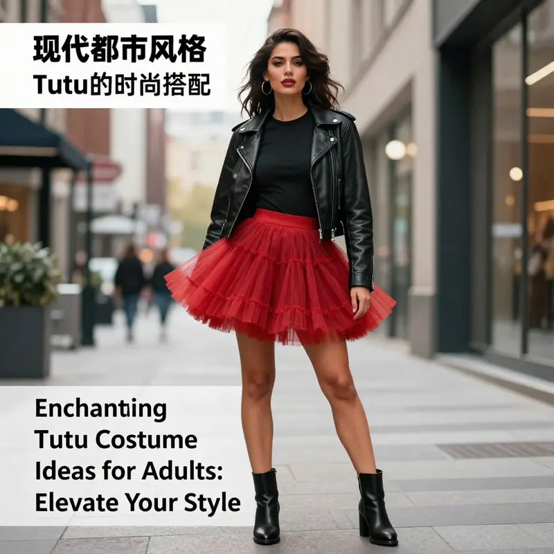 An elegant classic ballet-style tutu outfit designed for adult performances or special occasions.