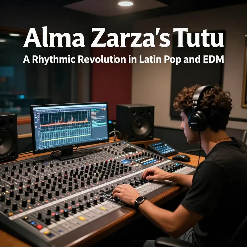 Alma Zarza captivating her audience with the vibrant energy of ‘Tutu’.