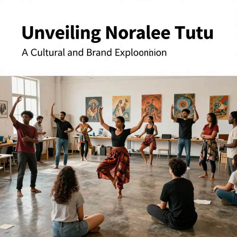 Artists and dancers utilize their talents to express creativity, linking to Noralee Tutu’s artistic essence.