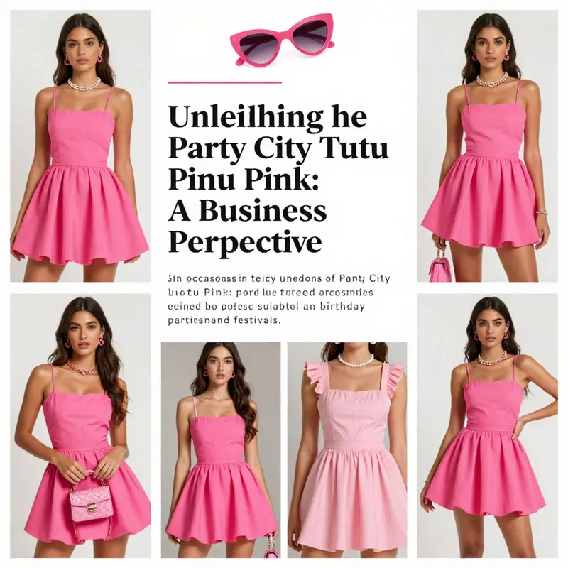 Party City Tutu Pink displayed in a vibrant party setting.