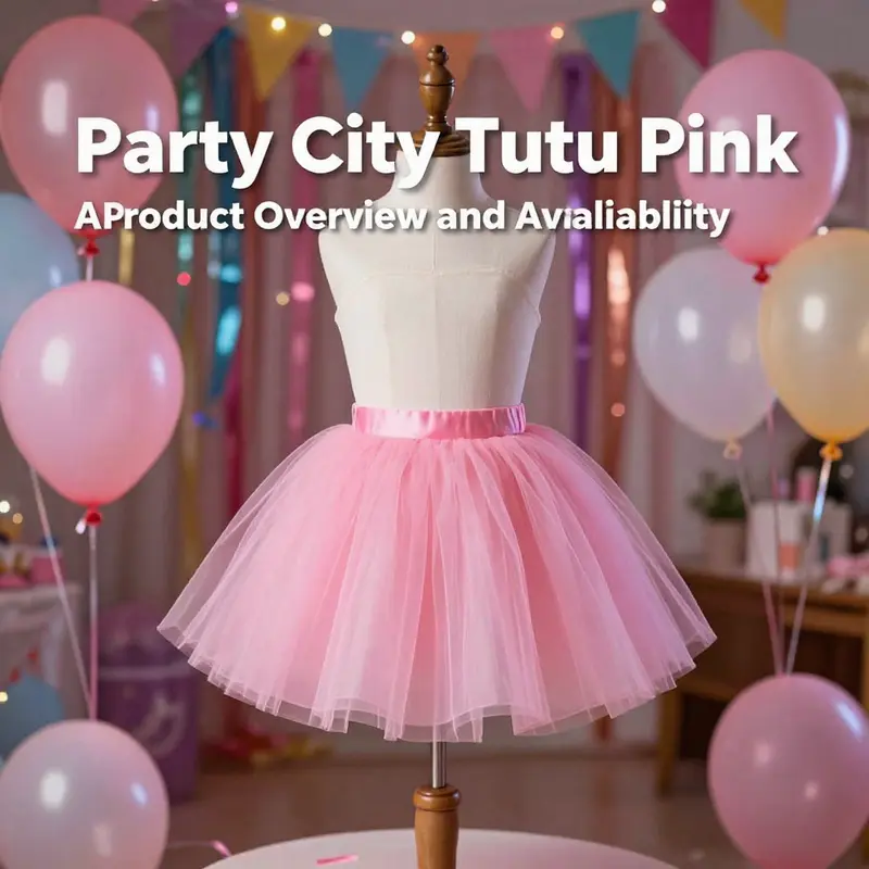 Party City Tutu Pink displayed in a vibrant party setting.