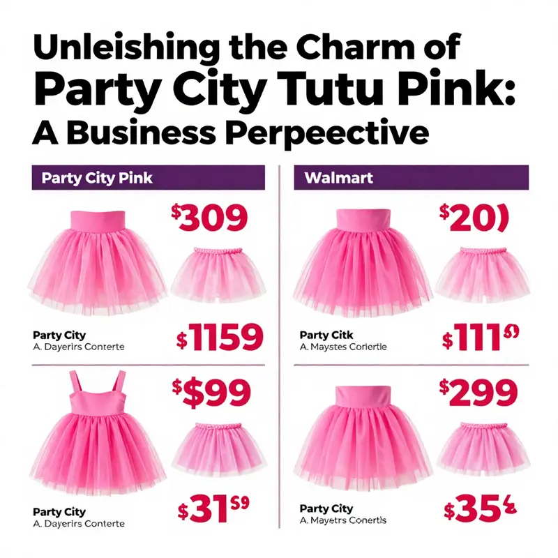 Party City Tutu Pink displayed in a vibrant party setting.