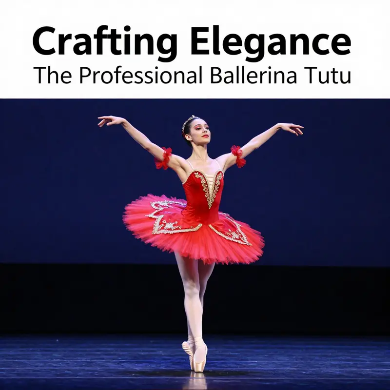An intricate close-up of a tutu highlighting advanced material technology.