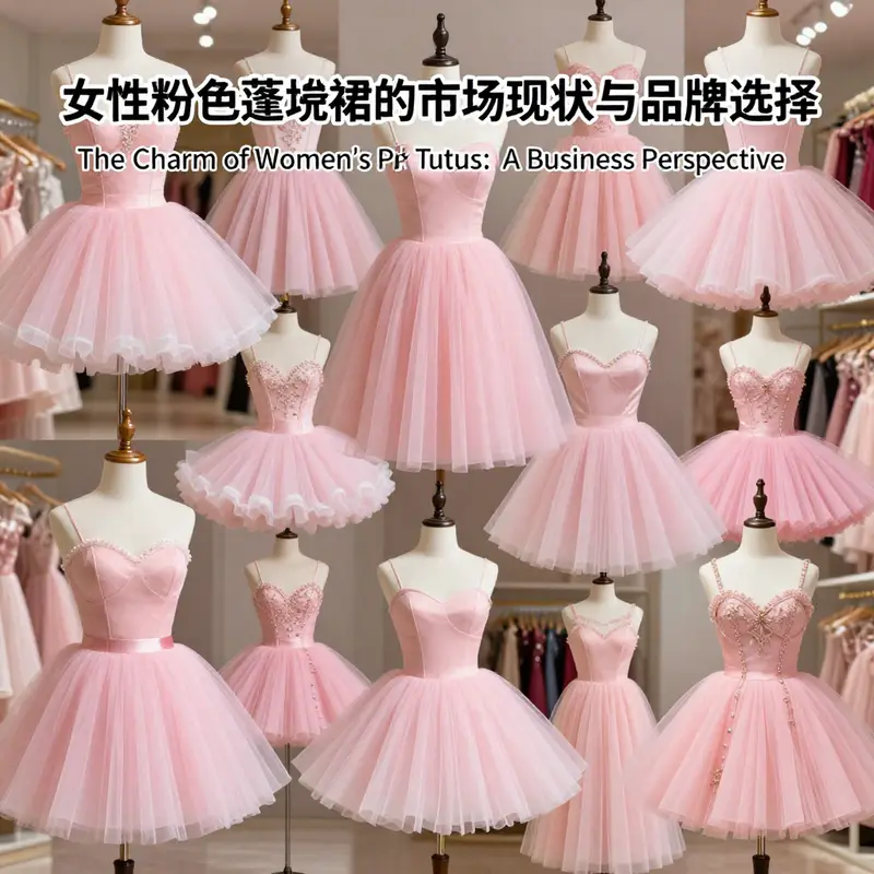 A detailed view of the layered tulle and design of a women’s pink tutu.