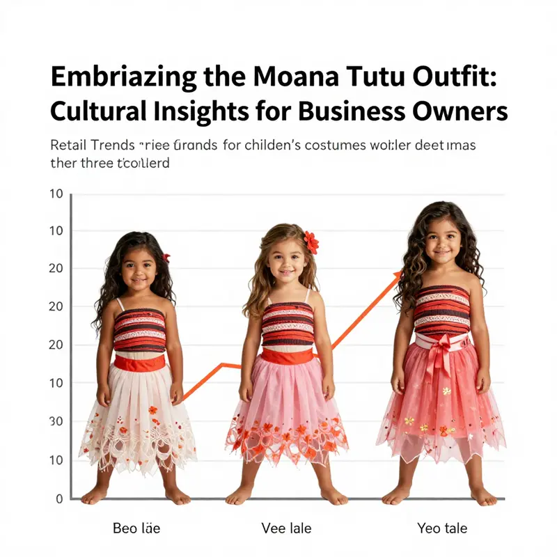 Children celebrating in Moana tutu outfits, embodying the cultural essence of the character.