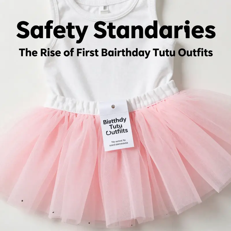 A baby girl reveling in her first birthday celebration in a vibrant tutu outfit.