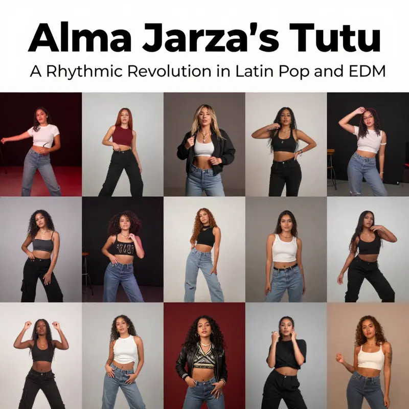 Alma Zarza captivating her audience with the vibrant energy of ‘Tutu’.