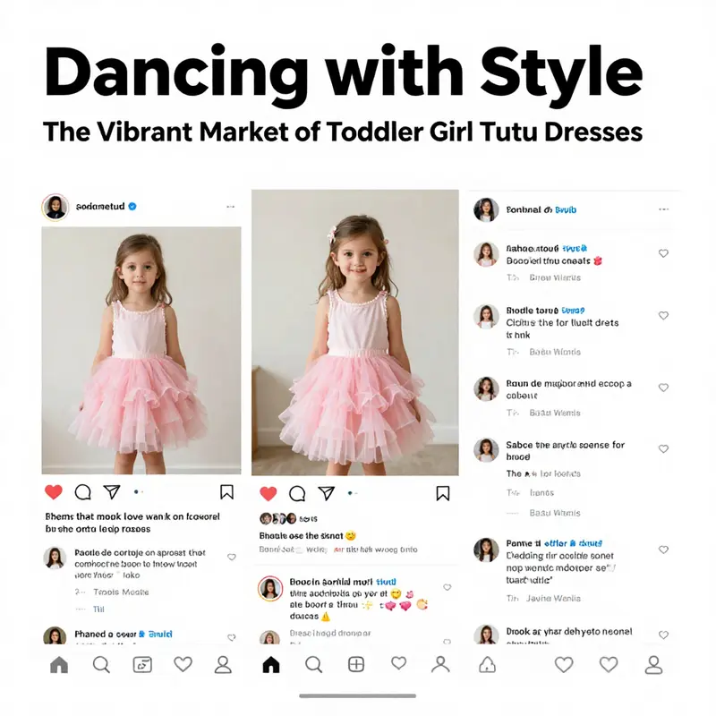 A showcase of the latest trends in toddler girl tutu dresses.