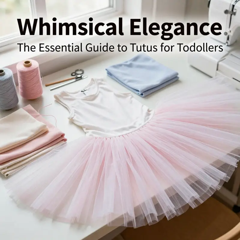 A toddler happily twirls in a vibrant tutu, demonstrating its playful design and functionality.