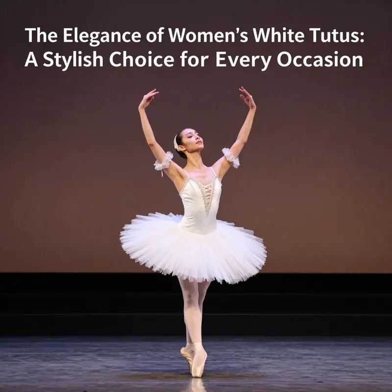 Women showcasing the latest trends in white tutu fashion with modern styling.