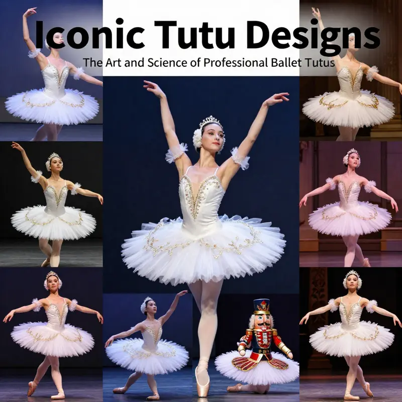 A dancer demonstrates the grace of the classical tutu, an embodiment of ballet’s rich historical roots.