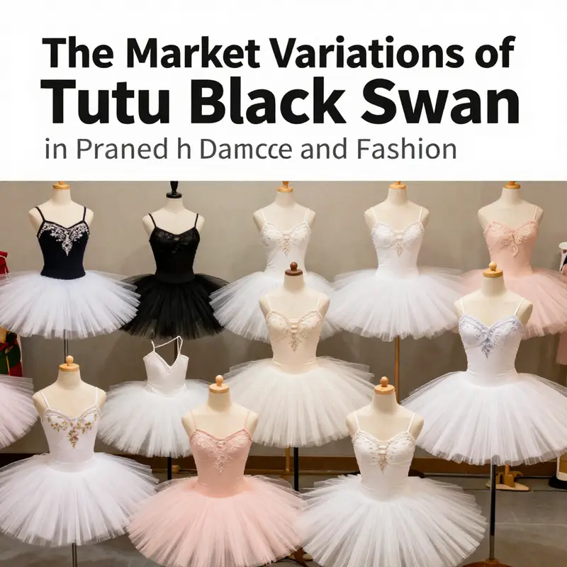 The artistic elegance of the Tutu Black Swan, inspired by classical ballet.