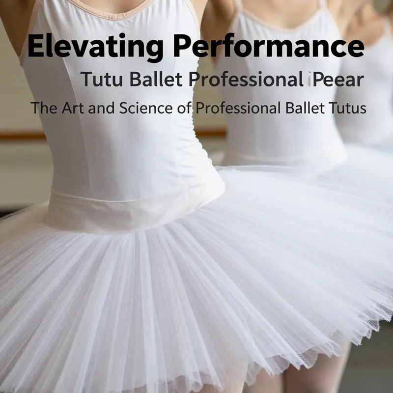 A dancer demonstrates the grace of the classical tutu, an embodiment of ballet’s rich historical roots.