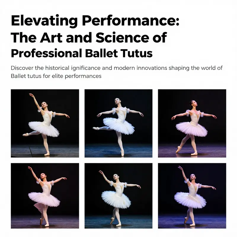 A diverse group of ballet dancers performing in professional tutus, showcasing the beauty and craft of ballet.