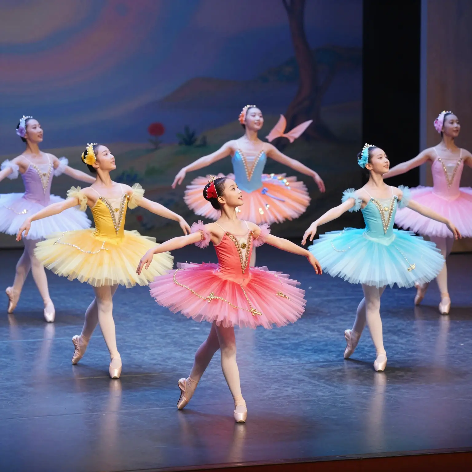Ballet Performance with Ballerina Tutus