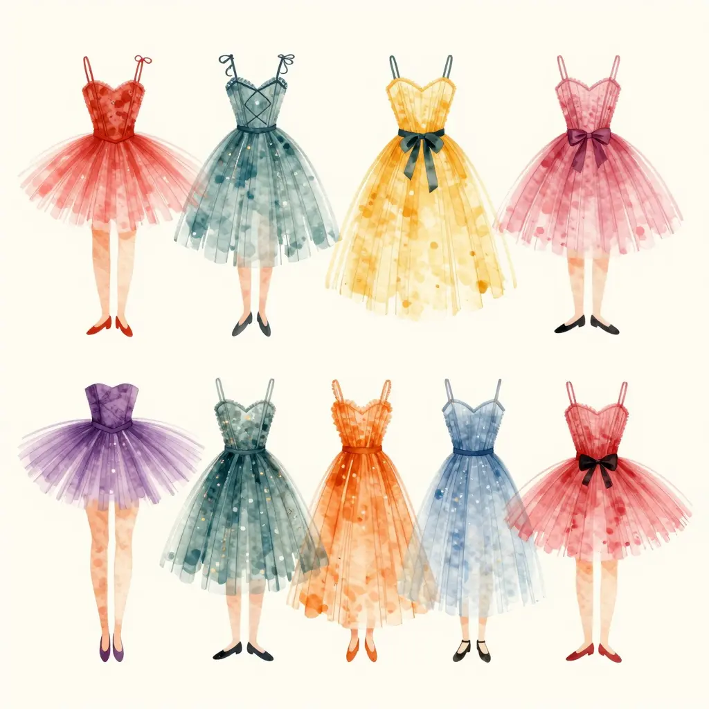 Colorful Tutu Dresses