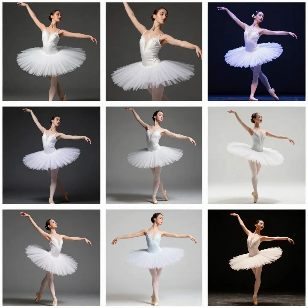 Variety of Cotton Tutus