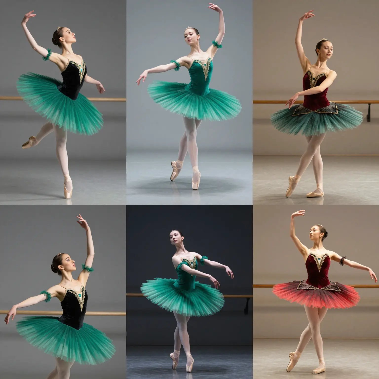 Ballet Dancers in Esmeralda Tutus