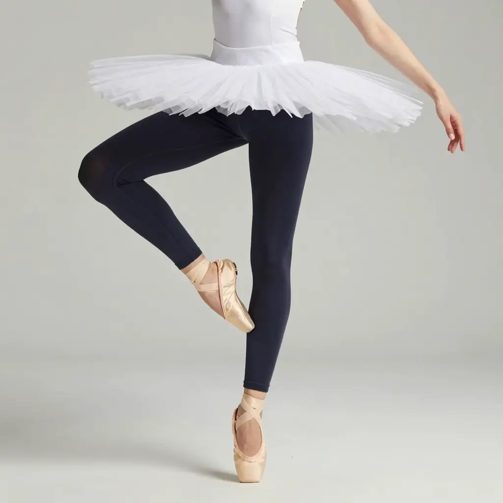 Dancer in Leggings and Tutu