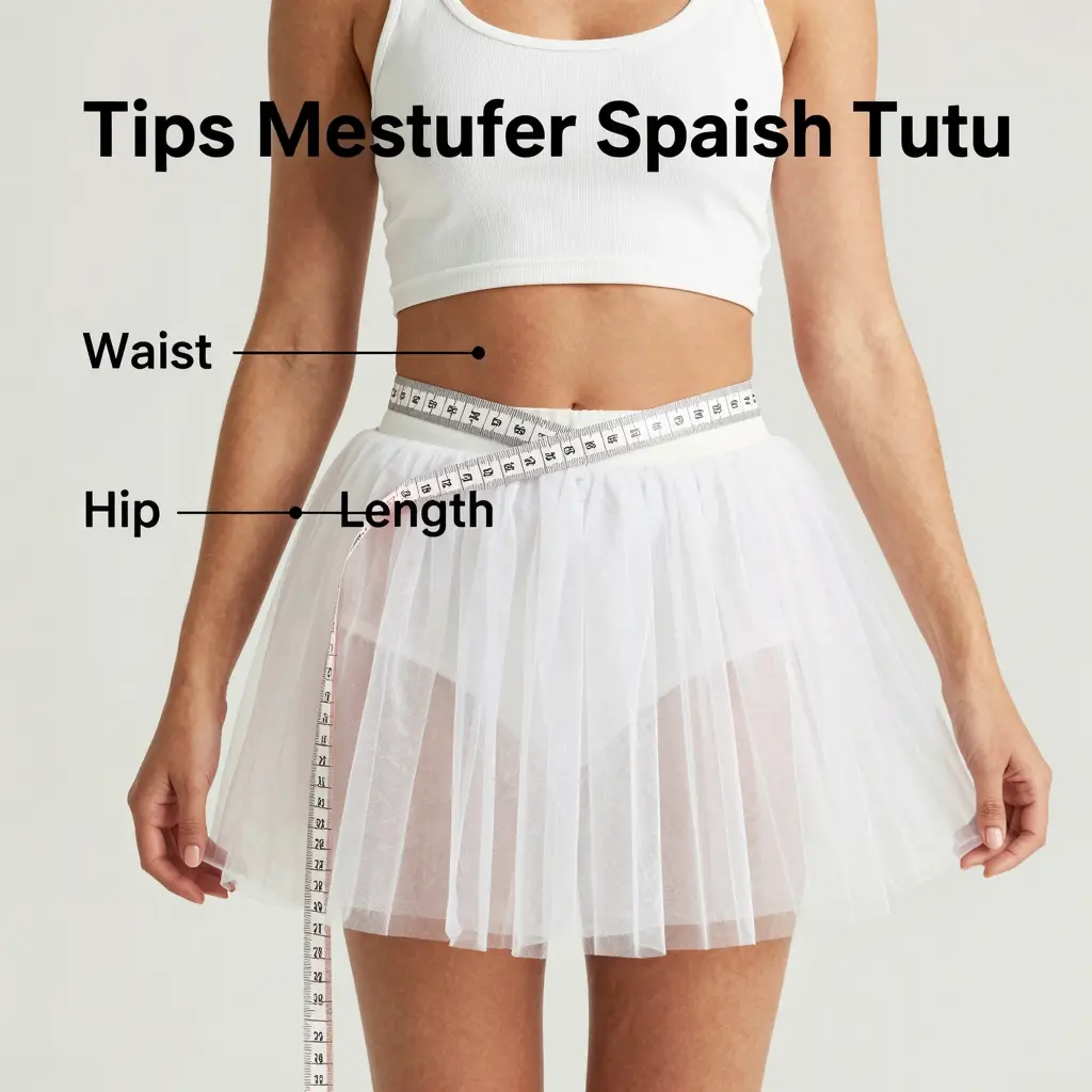 Measuring for a Spanish Tutu