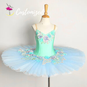 Basic Floral Ballet Tutu Aurora Princess Ballet Costume