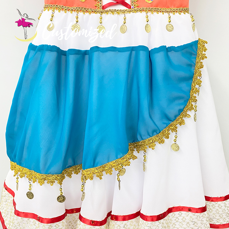 Classic Romantic Dress for Esmeralda Handmade Professional Ballet Tutu - Image 4