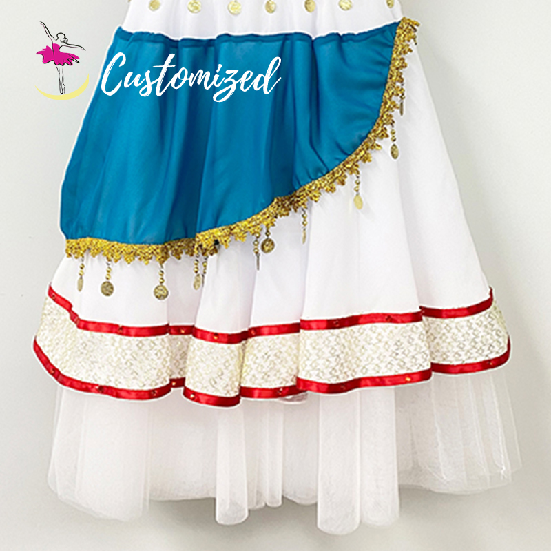 Classic Romantic Dress for Esmeralda Handmade Professional Ballet Tutu - Image 3