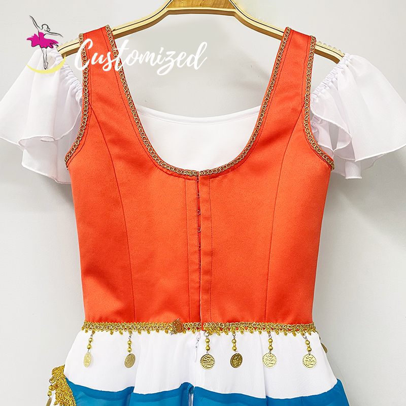 Classic Romantic Dress for Esmeralda Handmade Professional Ballet Tutu - Image 2