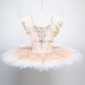 Pancake Tutu For Ballet With Flower (Cost-Effect) #T0321