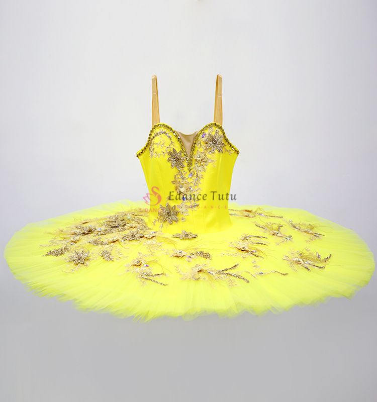 Yellow Fairy Professional Ballet Tutus Competition-Level #T0341