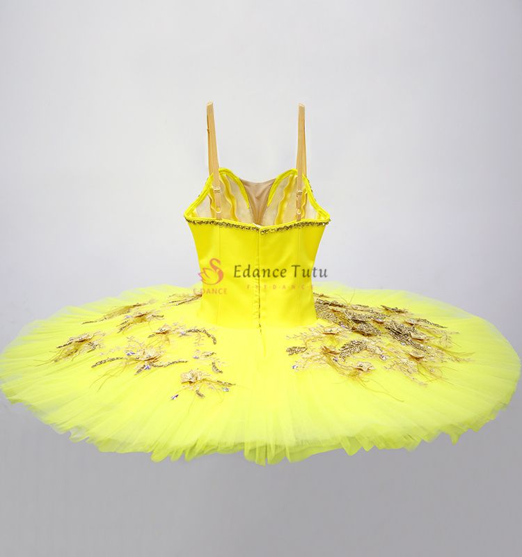 Yellow Fairy Professional Ballet Tutus Competition-Level #T0341 - Image 6